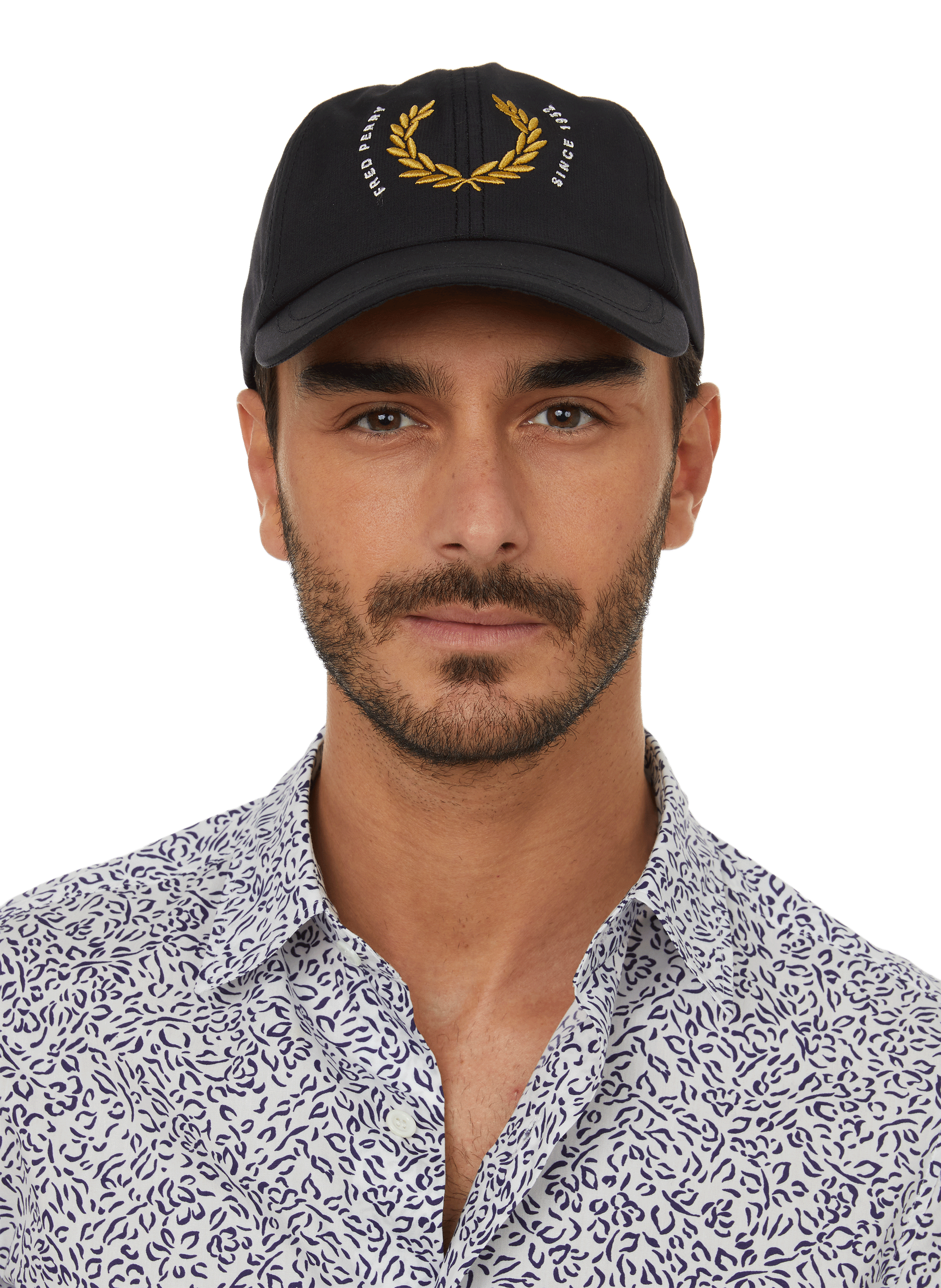 COTTON-BLEND LOGO BASEBALL CAP - FRED 