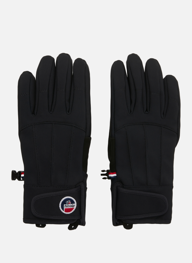 Glacier leather blend gloves FUSALP