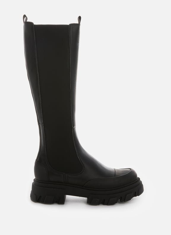 Leather boots Black by GANNI GANNI Leather boots Black