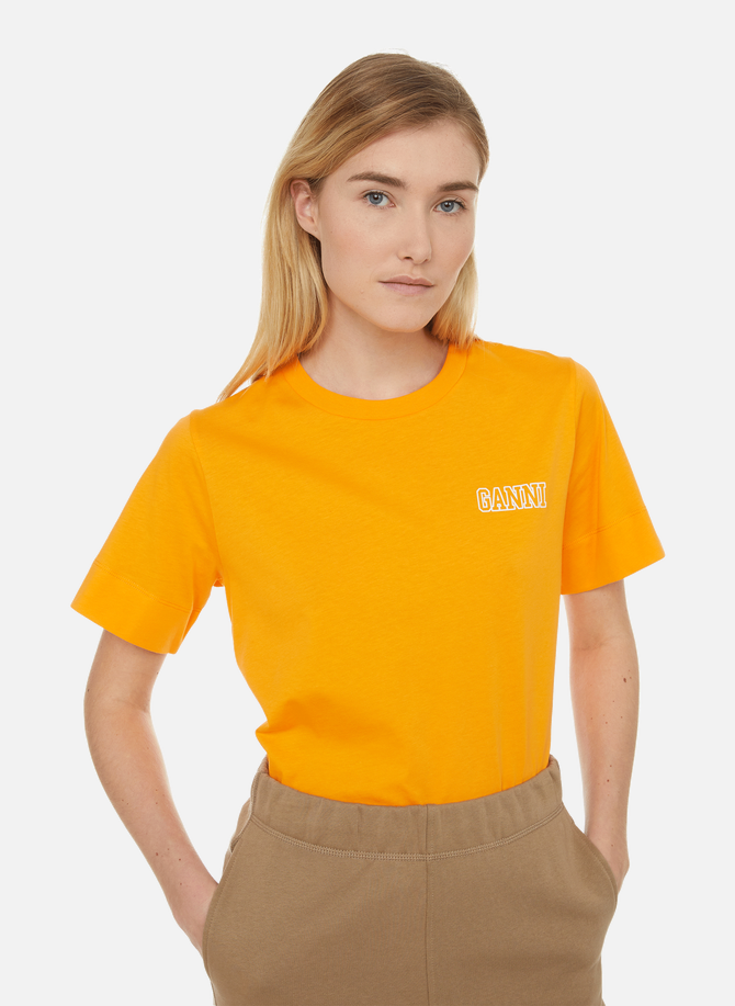 Cotton-blend T-shirt GANNI