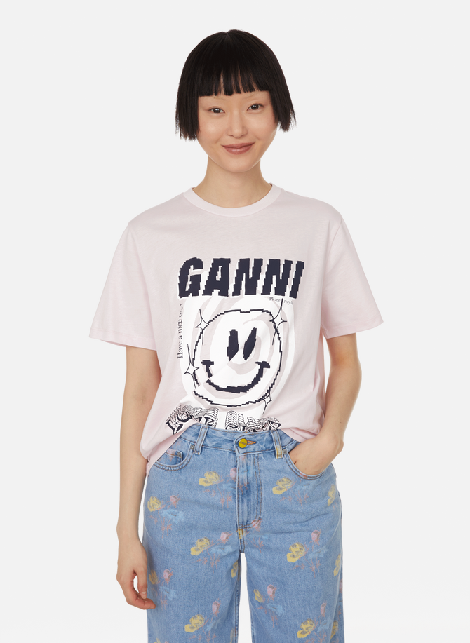 Organic cotton T-shirt GANNI