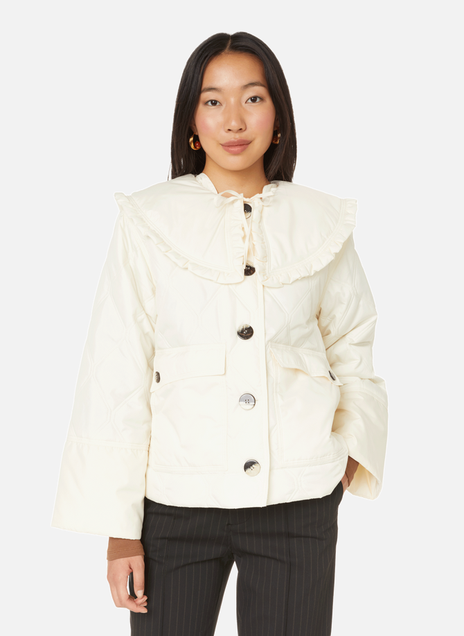 Ripstop quilted jacket GANNI