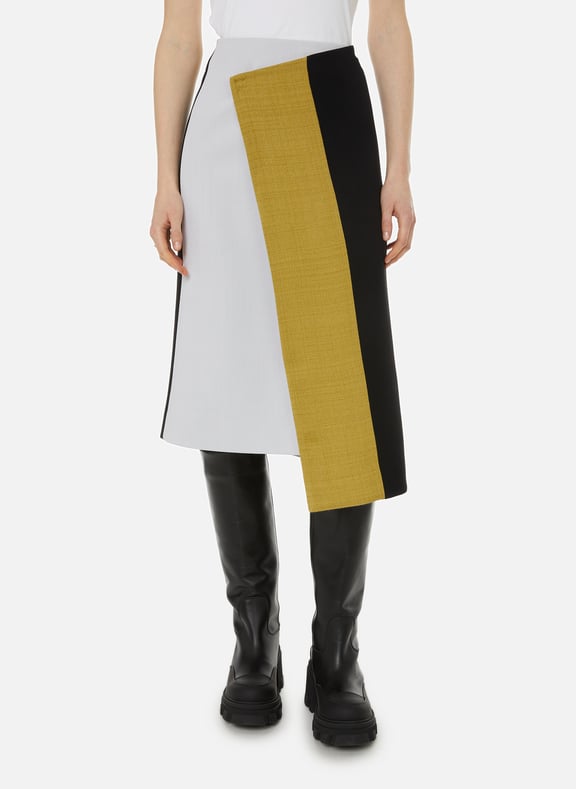 Valia wool midi skirt Multicolour by GAUCHERE GAUCHERE Valia wool midi skirt Multicolour