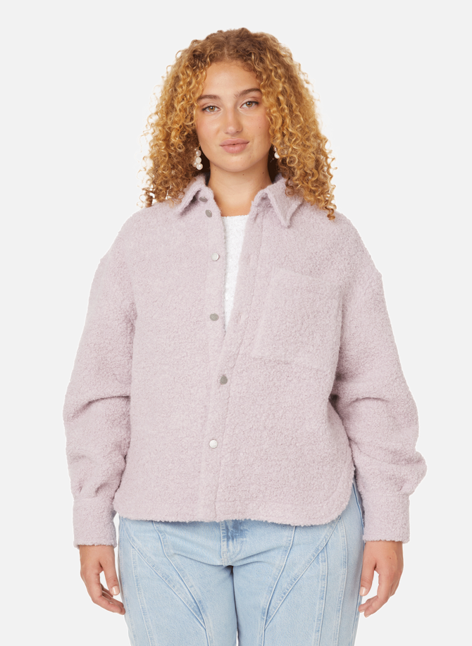 Fluffy alpaca jacket GAUCHERE
