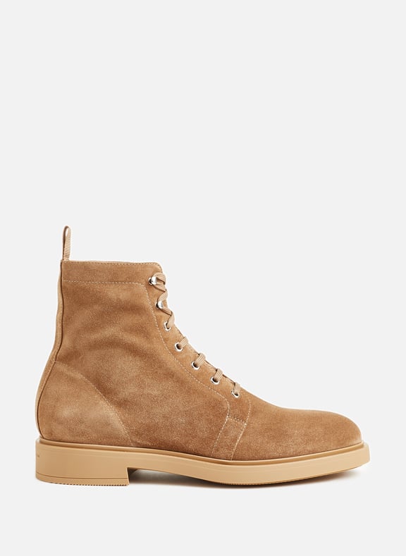 SUEDE ANKLE BOOTS GIANVITO ROSSI for MEN Printemps