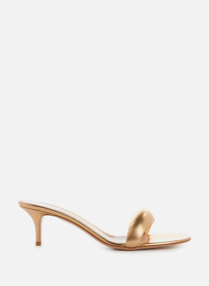 Jewel buckle leather Mules GIANVITO ROSSI
