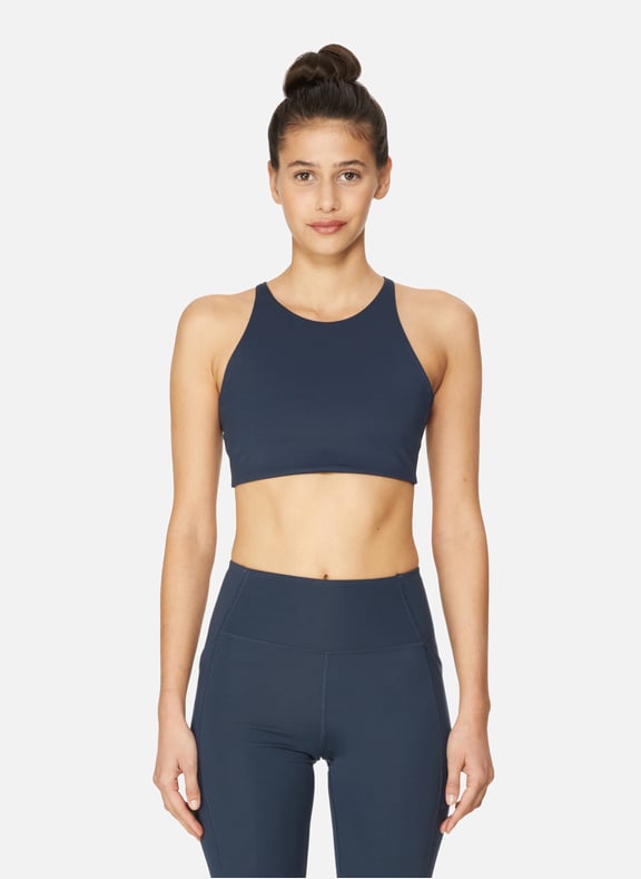 Topanga bra Blue by GIRLFRIEND COLLECTIVE GIRLFRIEND COLLECTIVE Topanga bra Blue