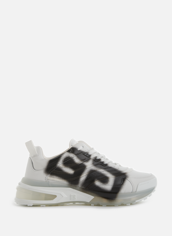 GIVENCHY Giv 1 leather sneakers White