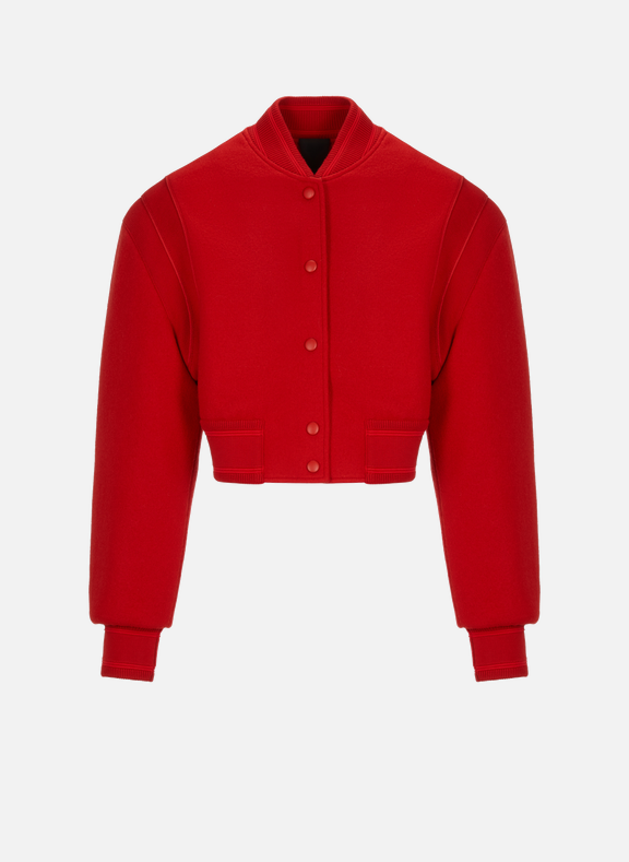 WOOL BOMBER JACKET - GIVENCHY for WOMEN 