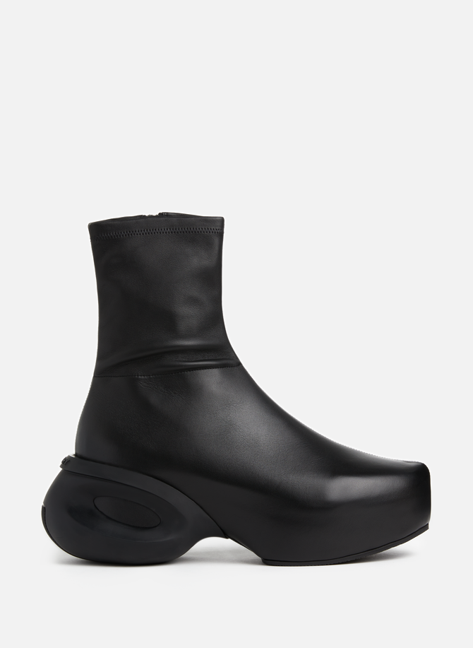 Clog leather ankle boots GIVENCHY