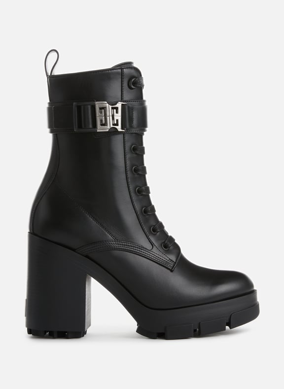 Givenchy leather boots hotsell