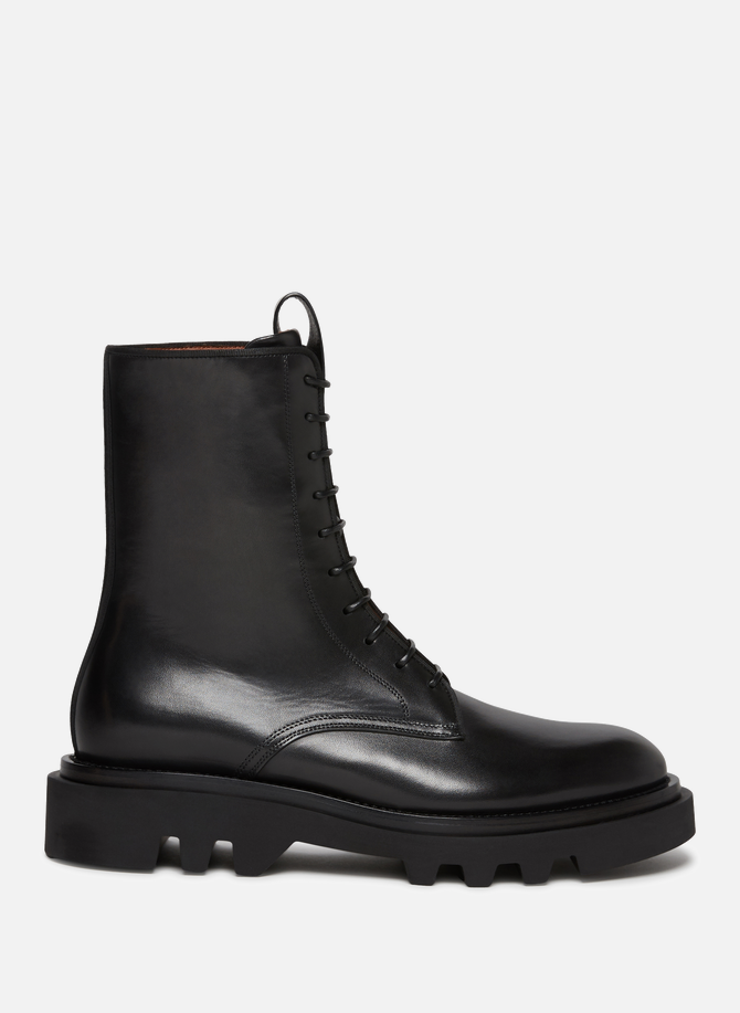 Box leather Combat Boots  GIVENCHY