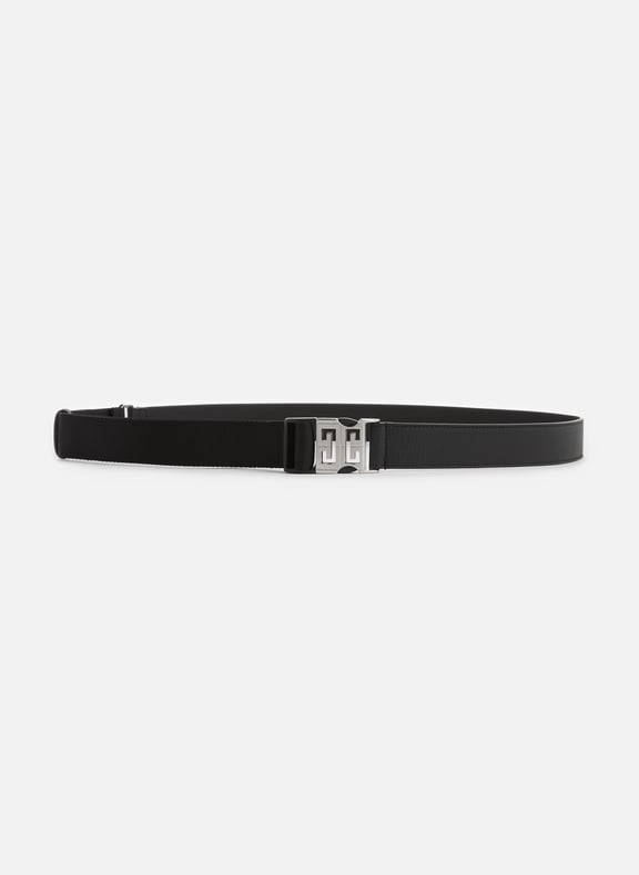 Bi-material strap belt Black by GIVENCHY GIVENCHY Bi-material strap belt Black