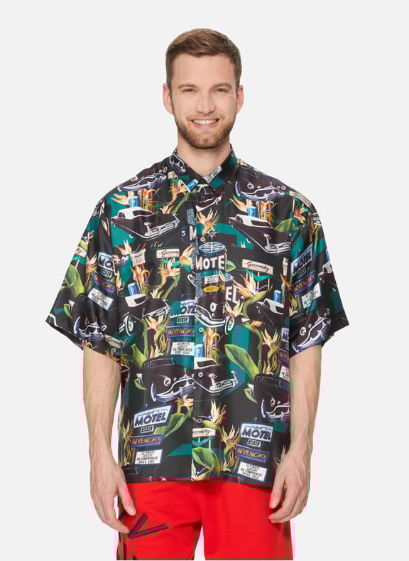 Givenchy Motel silk shirt Multicolour by GIVENCHY GIVENCHY Givenchy Motel silk shirt Multicolour