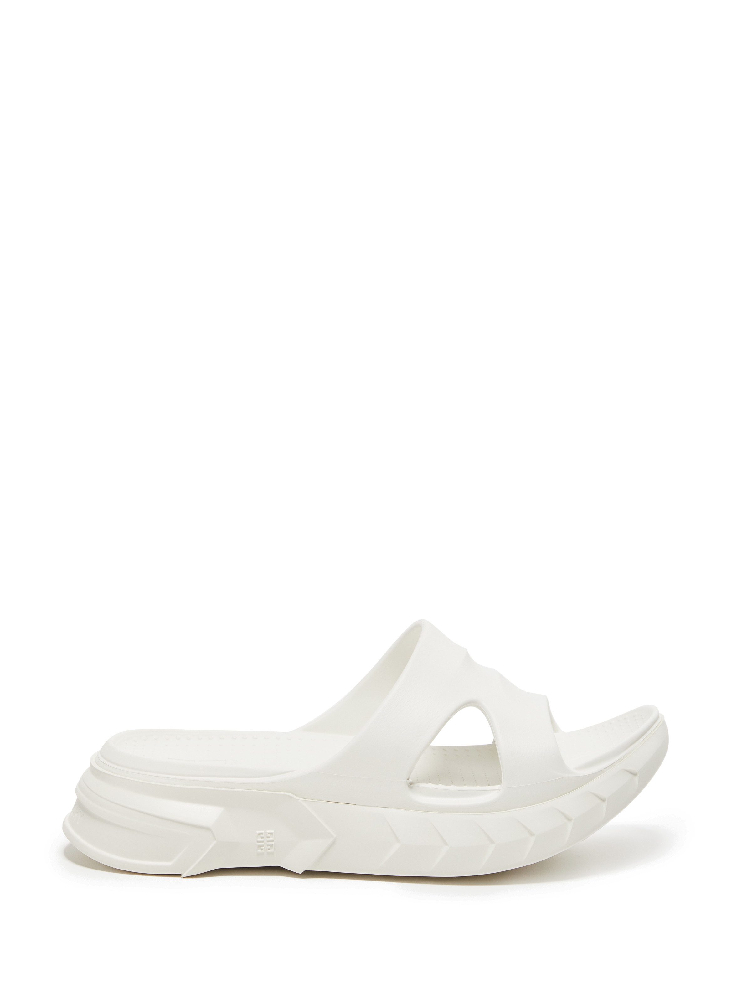 Black and White Sandals With Logo - GIVENCHY KIDS - Russocapri