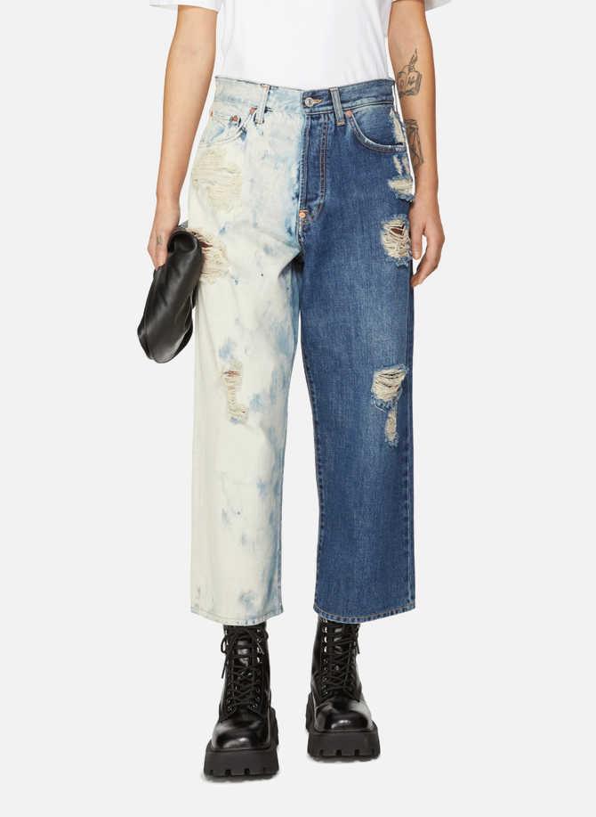 Two-tone distressed effect Jeans GIVENCHY