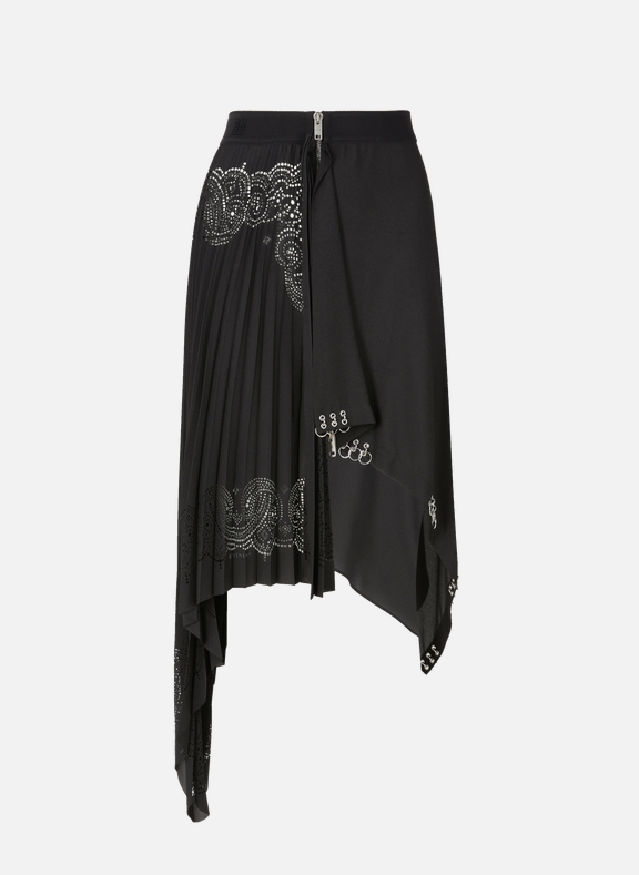 GIVENCHY Asymmetric skirt Black