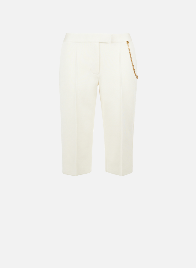 Pleated knee-length Trousers with chain GIVENCHY
