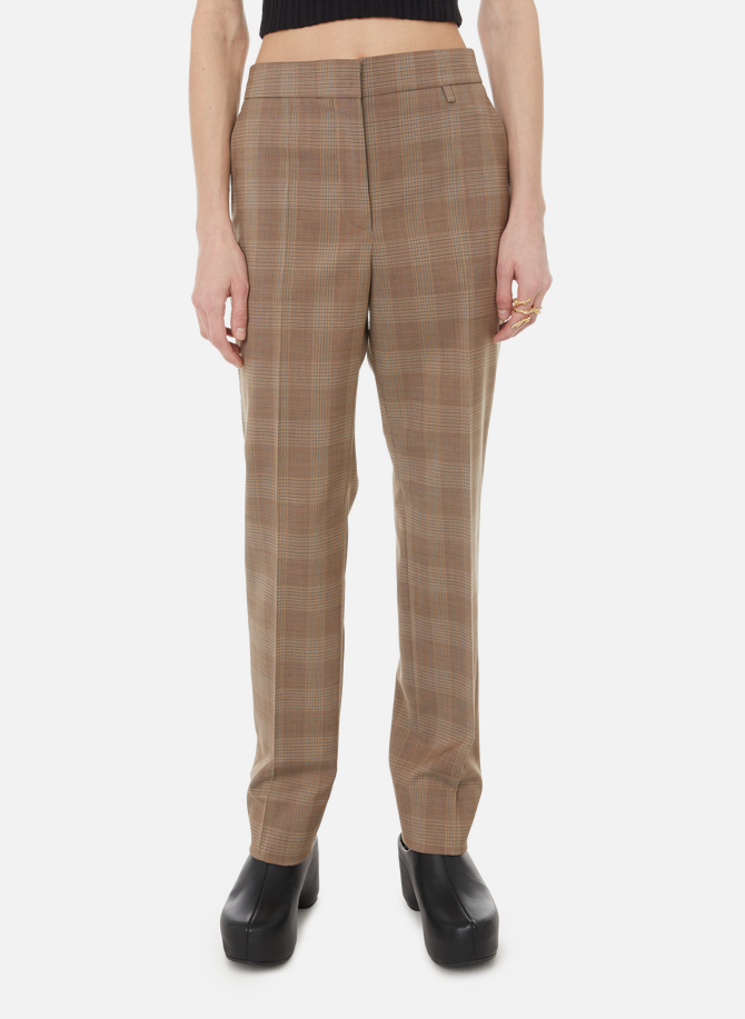Check wool trousers GIVENCHY
