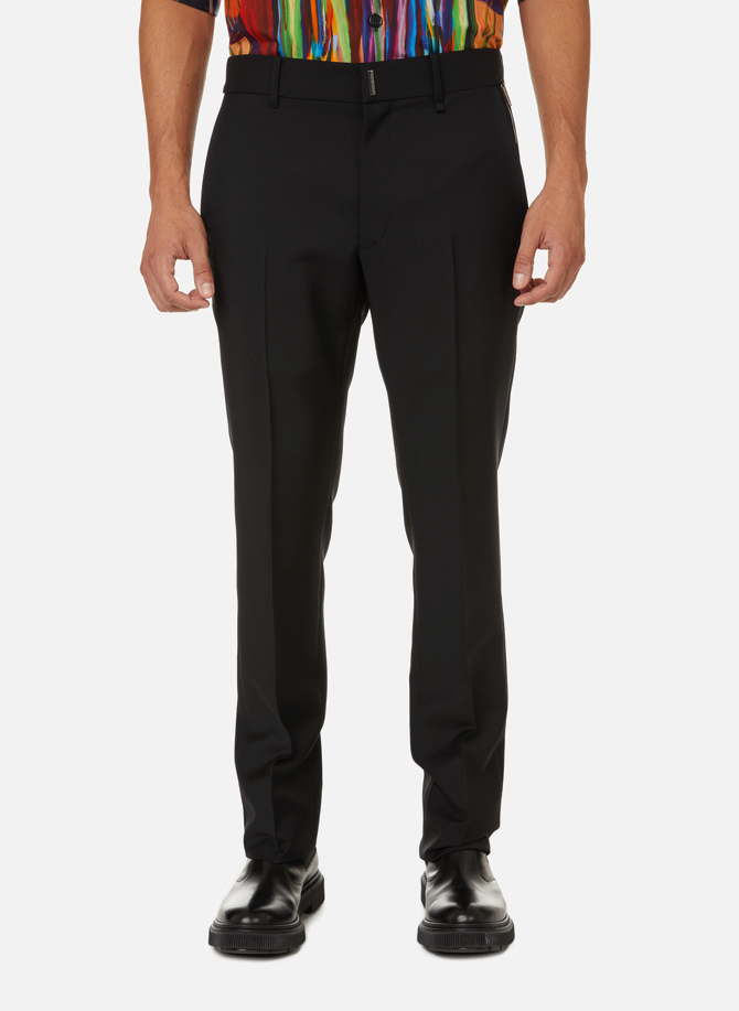 Slim-fit wool and mohair trousers GIVENCHY