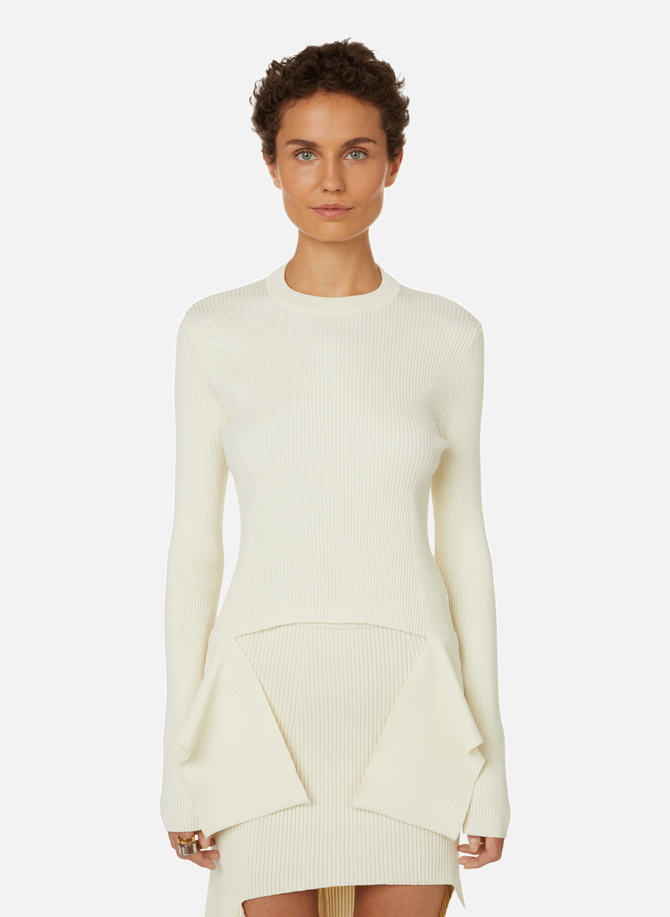 Wool and silk jumper with cut-out details GIVENCHY