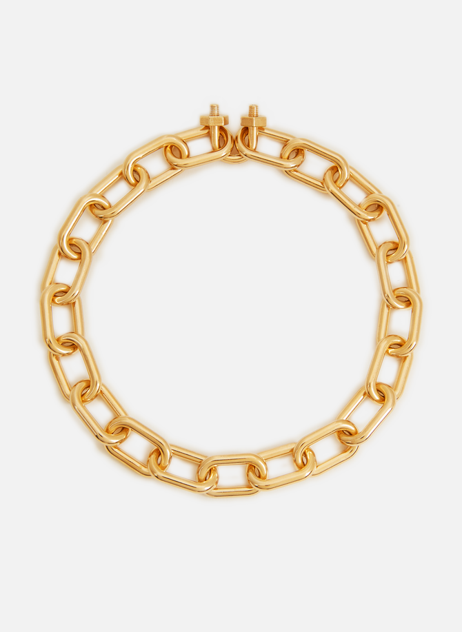 The Small Golden Link silver bracelet GLENDA LOPEZ