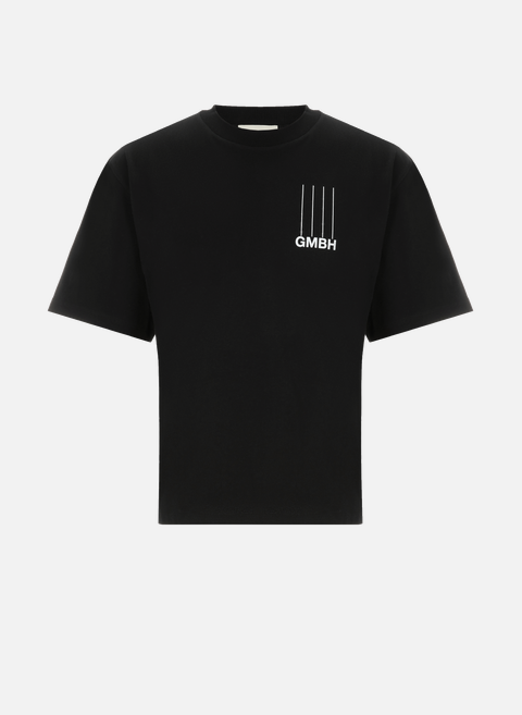 T-shirt oversize à logo en coton organique BlackGMBH 