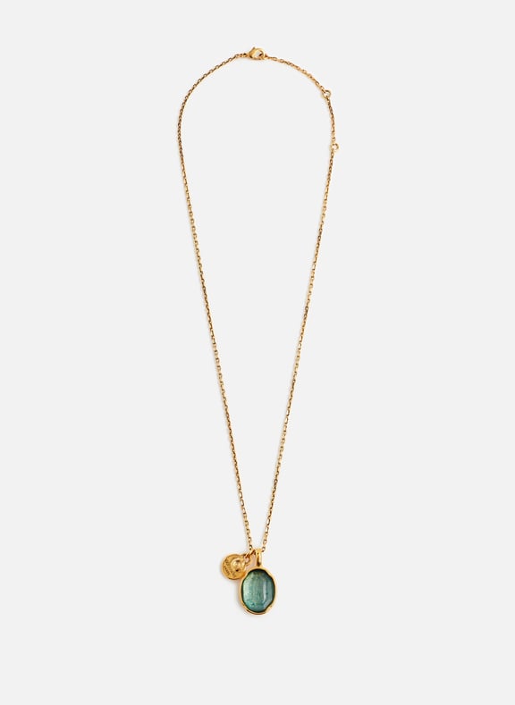 Brass pendant Blue by GOOSSENS GOOSSENS Brass pendant Blue