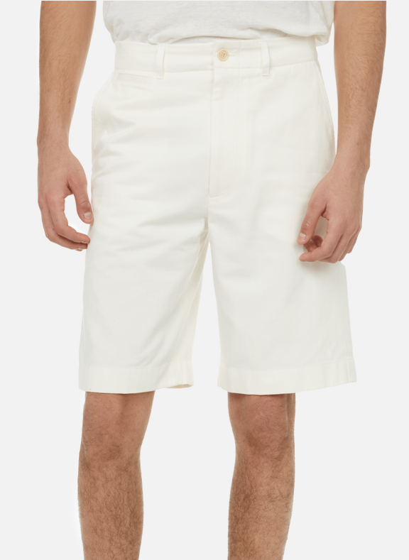 GUCCI Cotton Bermuda shorts White