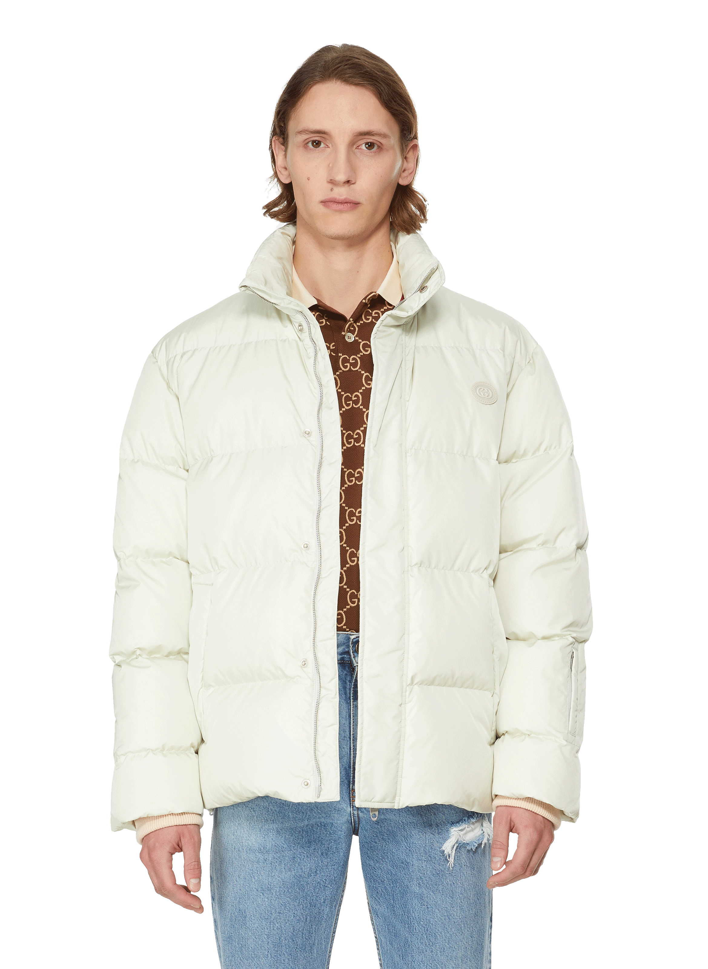 mens gucci down jacket