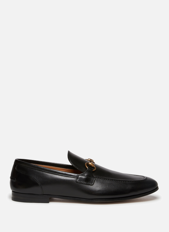GUCCI Gucci Jordaan leather loafers Black