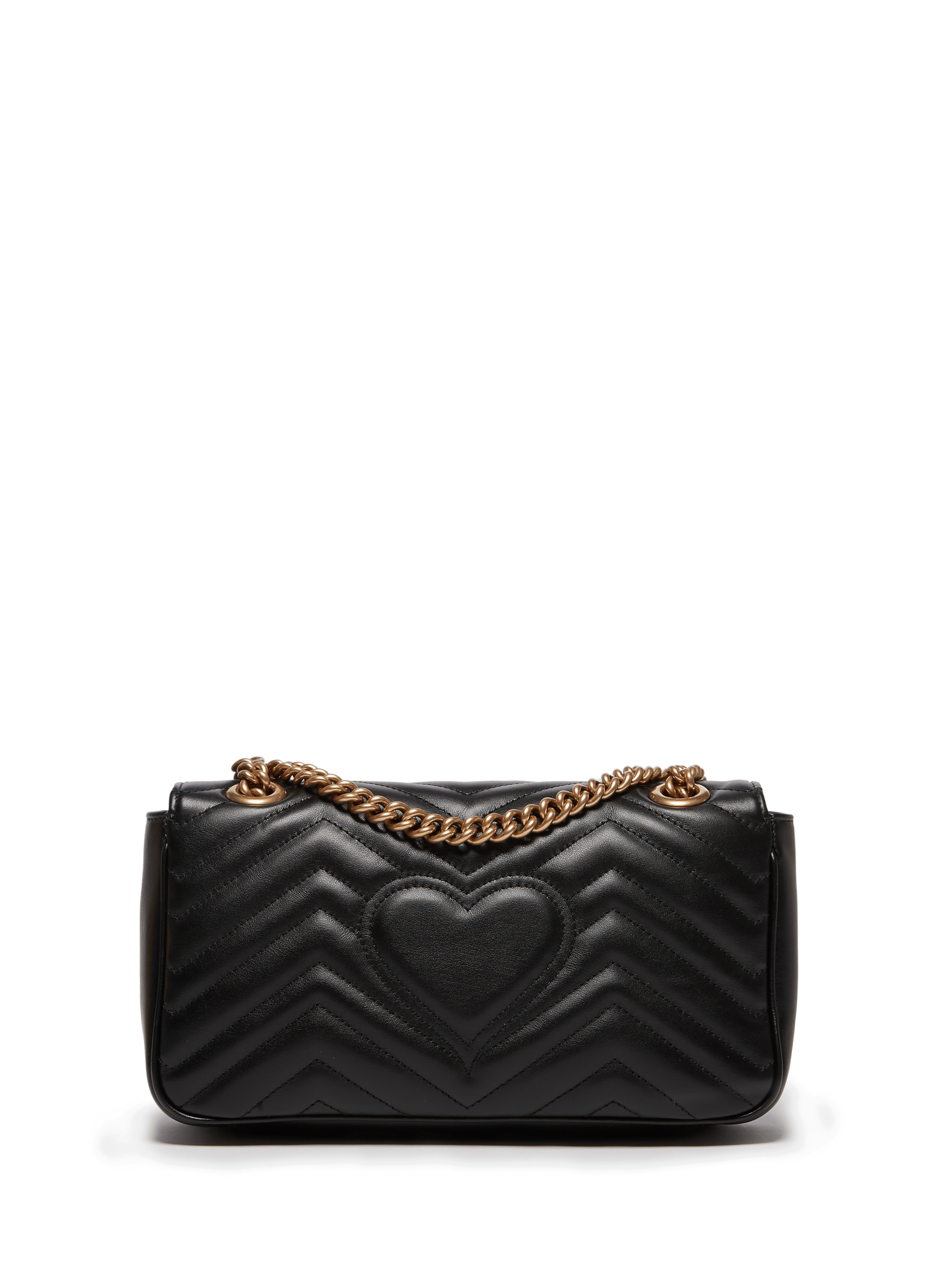 gucci purse with heart on back