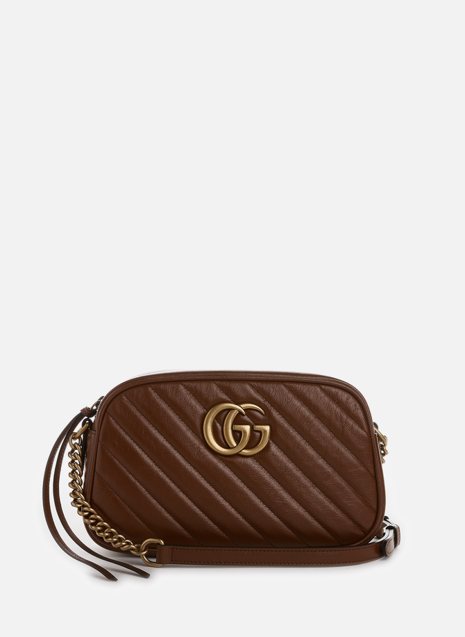 GG Marmont leather small shoulder bag GUCCI
