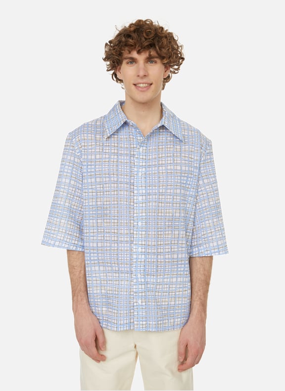 Cotton check shirt Multicolour by GUNTHER GUNTHER Cotton check shirt Multicolour