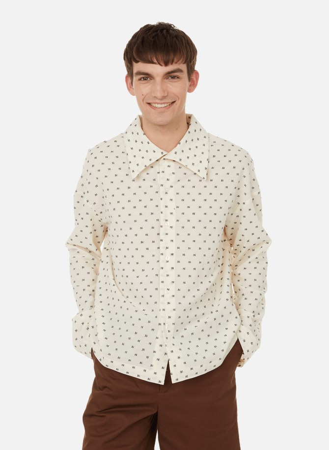 Organic cotton-blend shirt GUNTHER