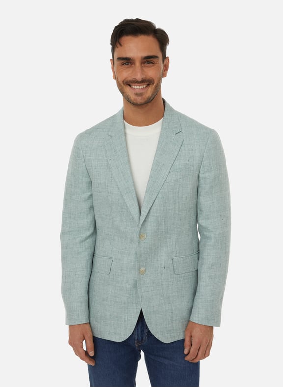 Linen blazer Green by HACKETT HACKETT Linen blazer Green