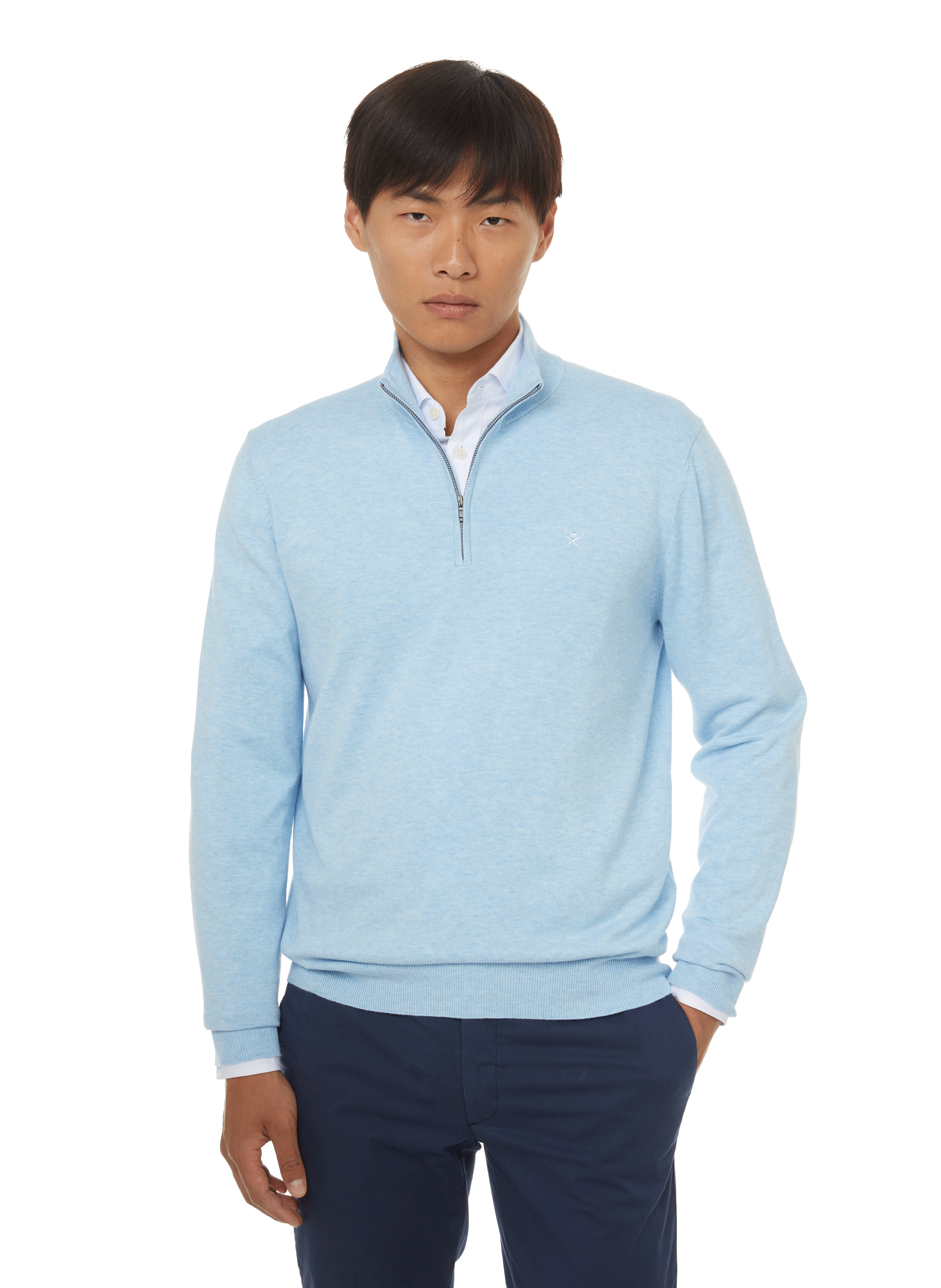 3/4 ZIP JUMPER - HACKETT for MEN 