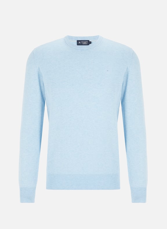 Cotton and linen jumper Blue by HACKETT HACKETT Cotton and linen jumper Blue