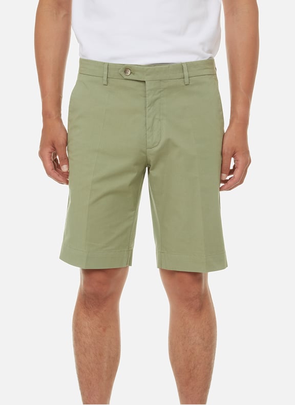 Cotton shorts Green by HACKETT HACKETT Cotton shorts Green