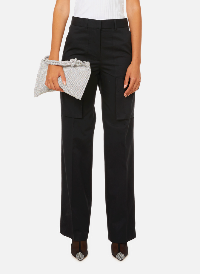 Straight cotton trousers HELMUT LANG