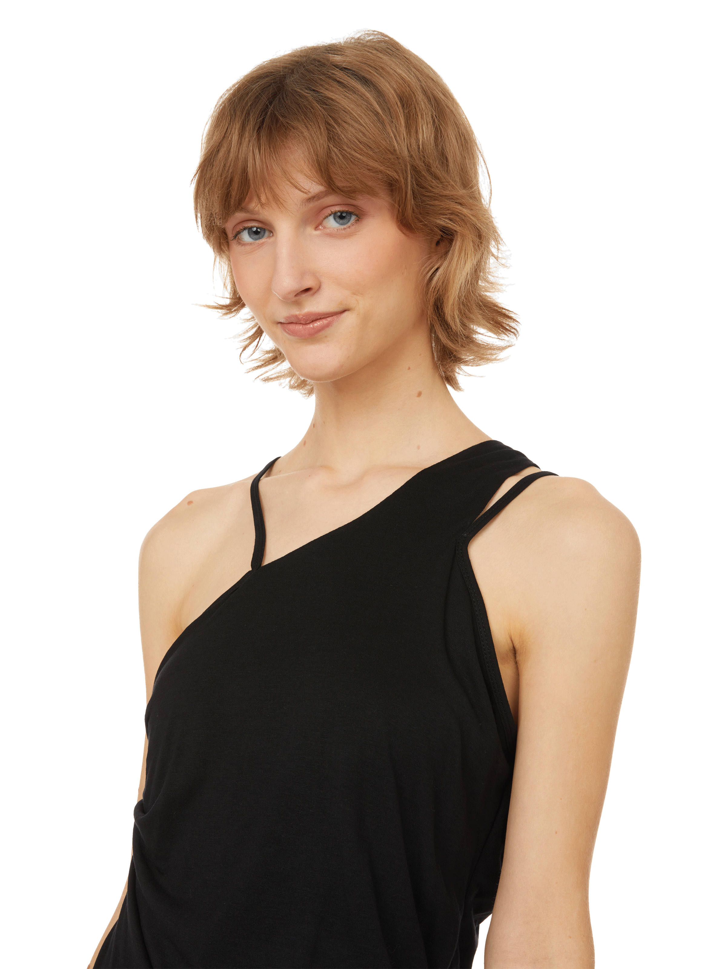 Robe De Soirée Helmut Lang Noire - Soie Et Viscose, Taille 34, Longueur Genou (occasion Très Bon état)