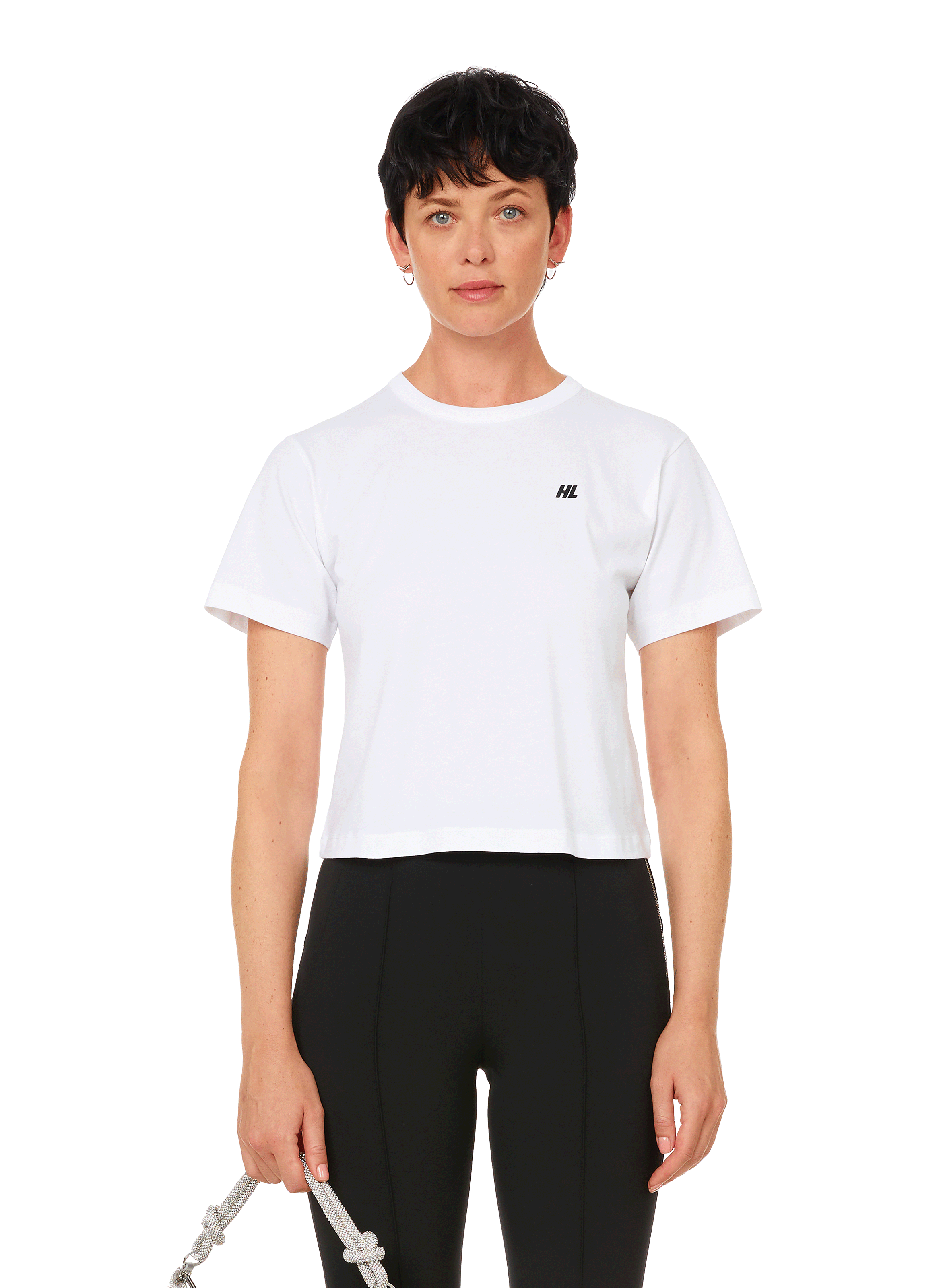 T-SHIRT WITH LOGO - HELMUT LANG for WOMEN | Printemps.com