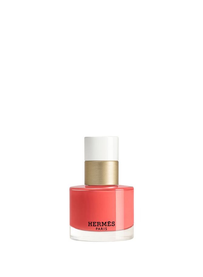 Les Mains Hermès Rose Horizon enamel nail polish HERMÈS