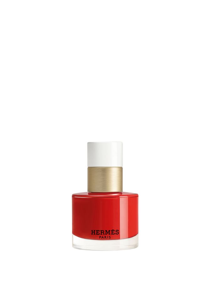 Les Mains Hermès Rouge Amazone enamel nail polish HERMÈS