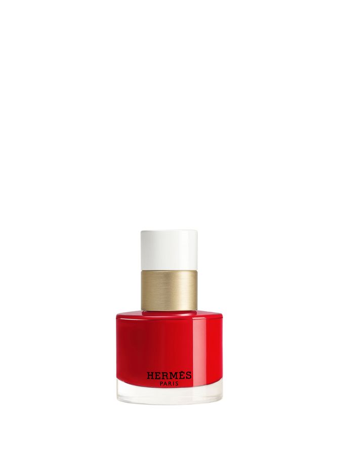 Les Mains Hermès Rouge Casaque enamel nail polish HERMÈS