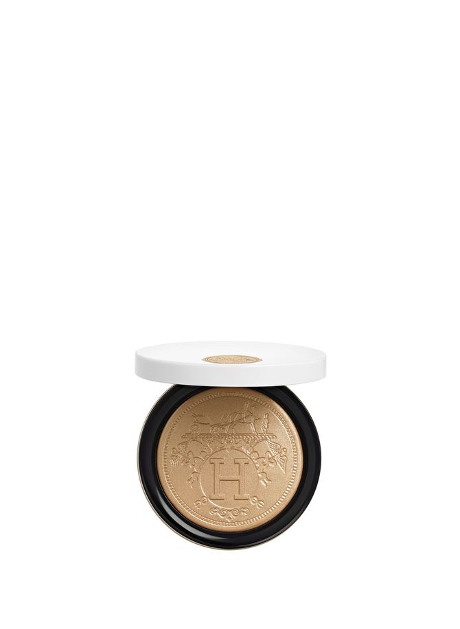 Poudre d?Orfèvre limited edition face and eye highlighter in Or Permabrass HERMÈS