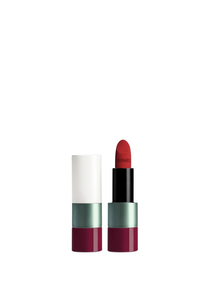 Rouge Hermès limited edition matt lipstick, Rouge Feu HERMÈS
