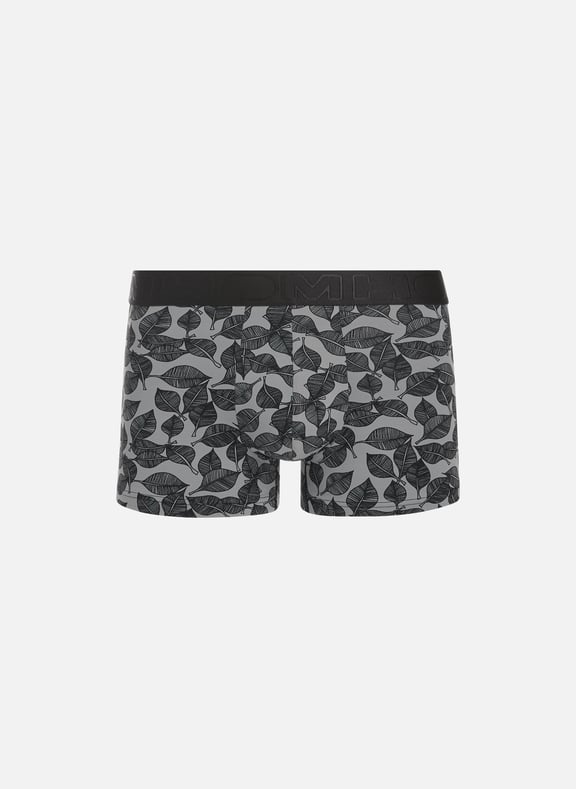 Printed microfibre boxers Grey by HOM HOM Printed microfibre boxers Grey
