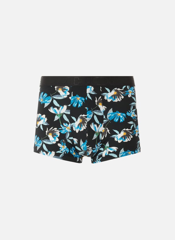 Floral-print microfibre boxers Black by HOM HOM Floral-print microfibre boxers Black