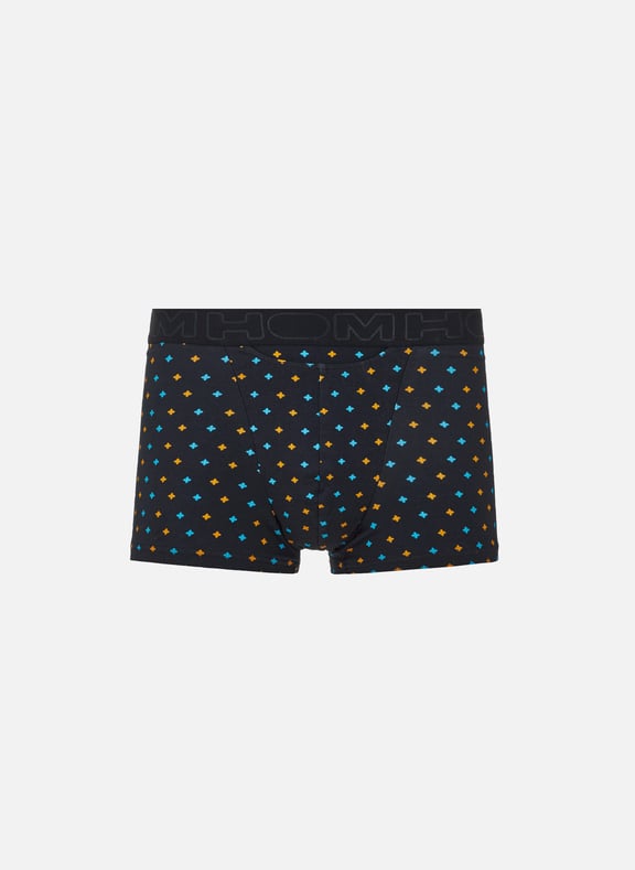 Printed cotton and modal-blend boxers Blue by HOM HOM Printed cotton and modal-blend boxers Blue